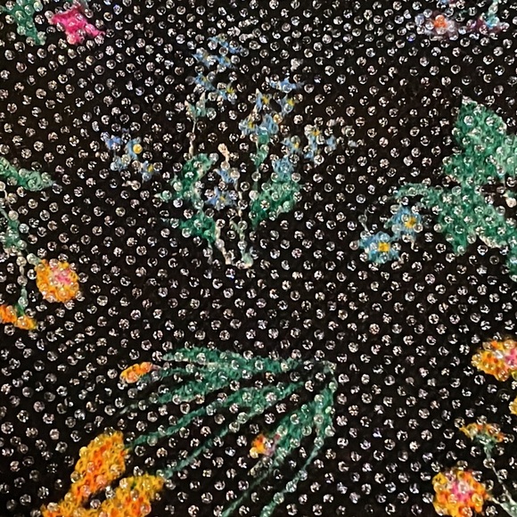 👛 SOLD Vintage Beaded Evening Bag - Picture 11 of 16